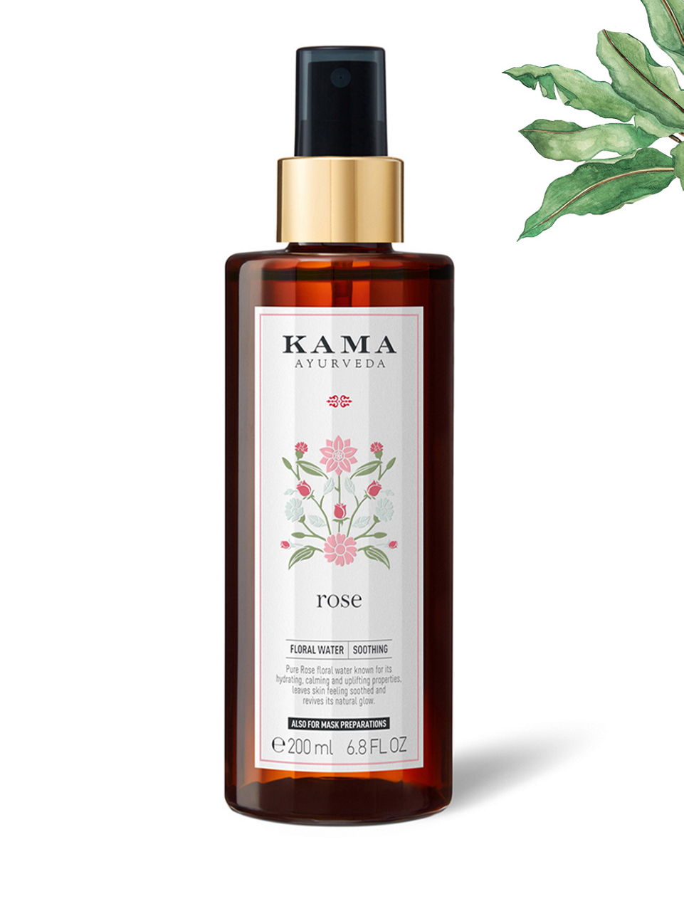 Rose Water Hydrating Mist 200ml | Kama Ayurveda
